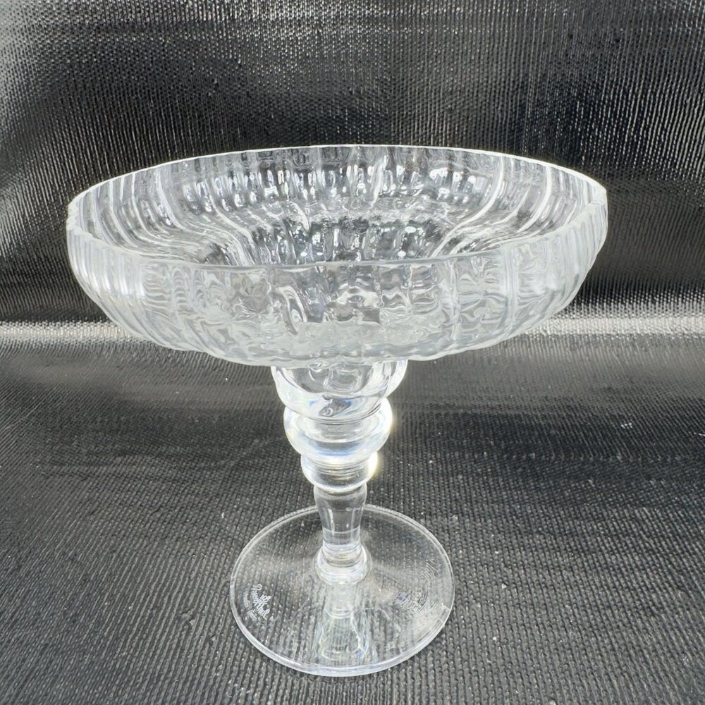 Rosenthal Crystal Studio Line STRUCTURE Compote Dish Glass Large Margarita Glass